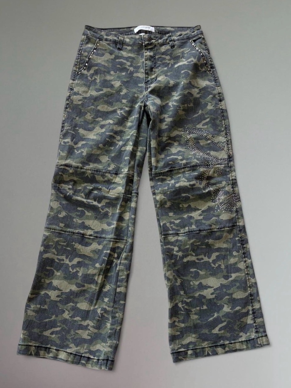 Playboy Y2K bedazzled cargo pants